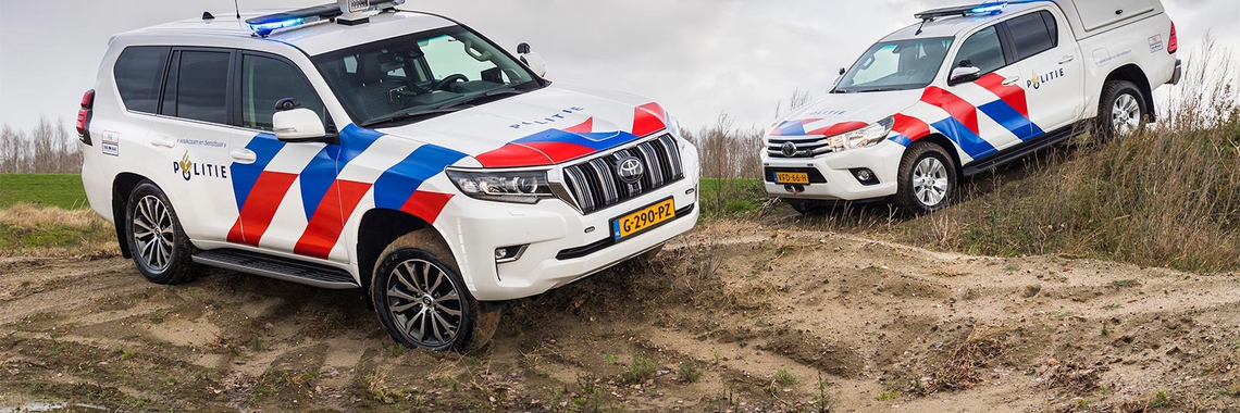 Toyota terreinwagens voor Nationale Politie