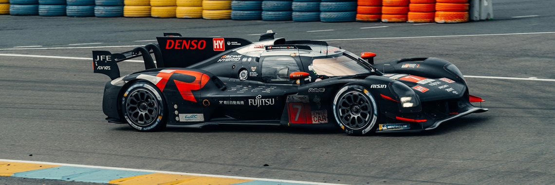 Podiumplaats Toyota in 24 Uur van Le Mans